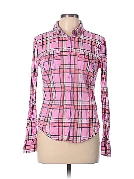 Aeropostale Long Sleeve Button-Down Shirt (view 1)