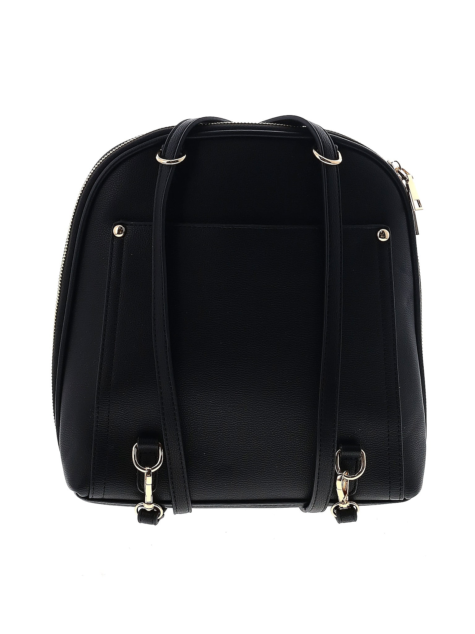 Miztique Solid Black Backpack One Size - 45% off
