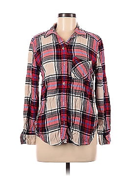 American Eagle Outfitters Long Sleeve Button-Down Shirt (view 1)