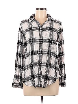 American Eagle Outfitters Long Sleeve Button-Down Shirt (view 1)