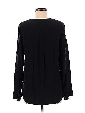 Vince. Long Sleeve Silk Top (view 2)