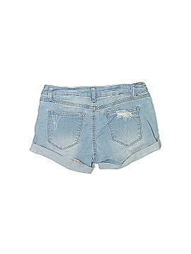 Wax Jean Denim Shorts (view 2)