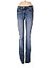 Lucky Brand Hearts Ombre Blue Jeans Size 00 - photo 1