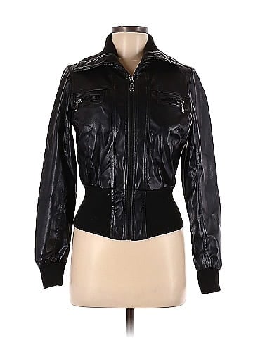 Miley cyrus max on sale azria leather jacket