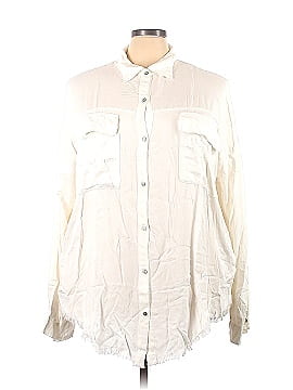 White Birch Long Sleeve Button-Down Shirt (view 1)