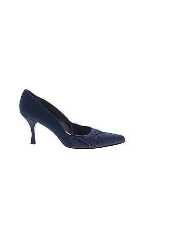 Navy heels store size 9