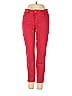 Kensie Tortoise Hearts Color Block Red Jeans Size 2 - photo 1
