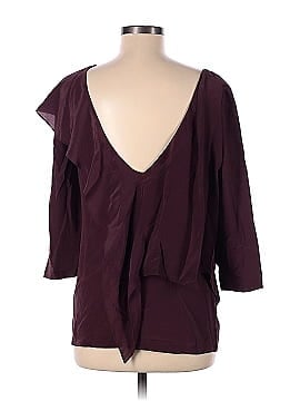 See By Chloé 3/4 Sleeve Silk Top (view 2)
