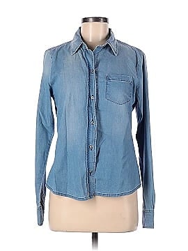 Else Jeans Long Sleeve Button-Down Shirt (view 1)