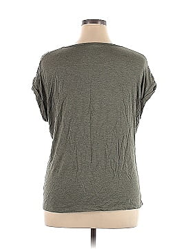 Rose + Olive Short Sleeve Top (view 2)