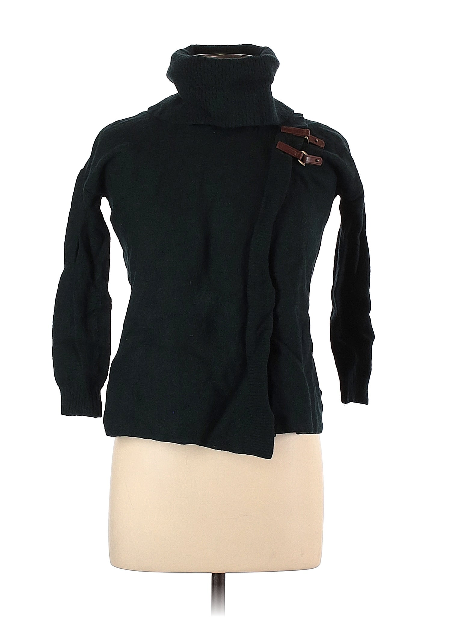Ellen Tracy 100% Merino Black Teal Turtleneck Sweater Size L - 77% off ...