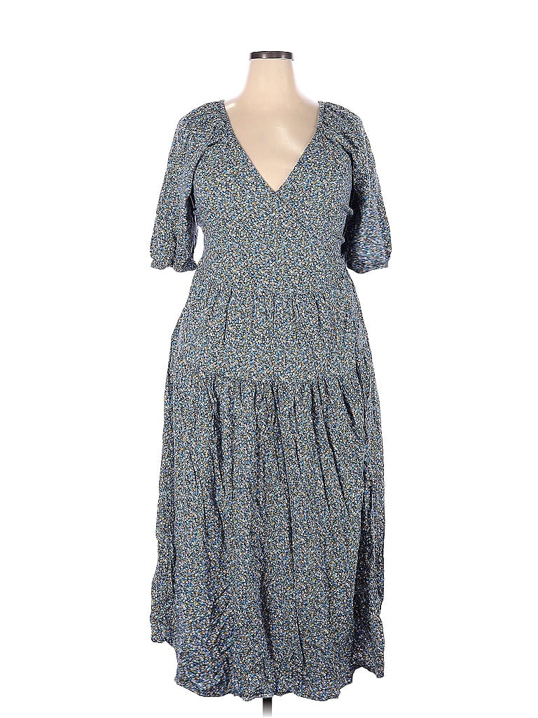 Old Navy Blue Casual Dress Size XXL (Tall) - 45% off | thredUP
