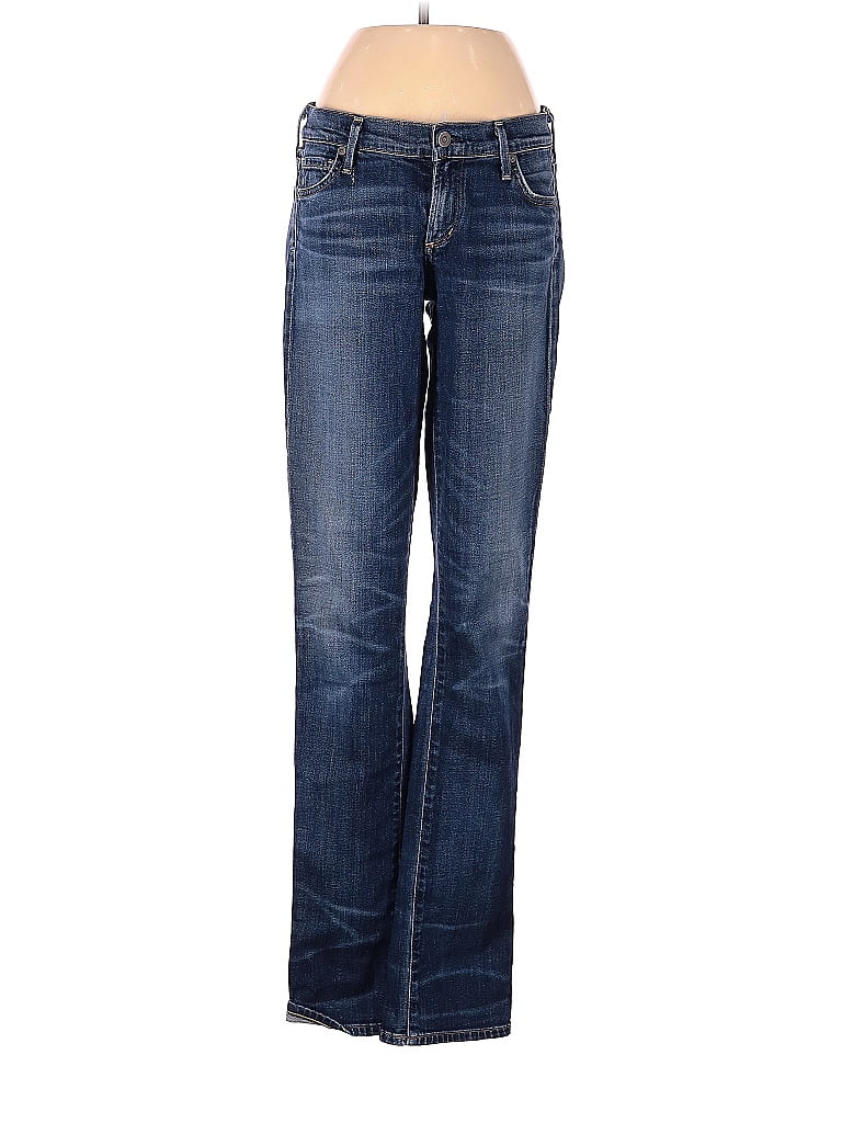 Citizens of Humanity Solid Blue Jeans 26 Waist - 83% off | thredUP