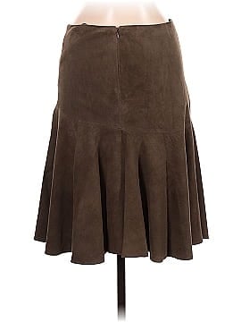 Ralph Lauren Collection Leather Skirt (view 2)