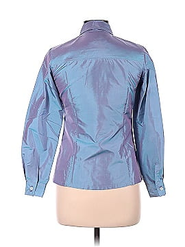 Jim Thompson Long Sleeve Silk Top (view 2)