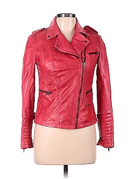 Naf Naf Faux Leather Jacket (view 1)