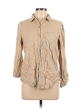 New York & Company Long Sleeve Button-Down Shirt (view 1)