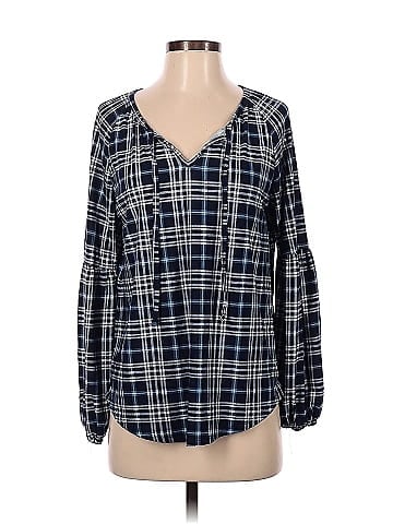 Como Blu Long Sleeve Blouse (view 1)