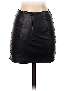 Fashion Nova Leather Skirt (view 2)