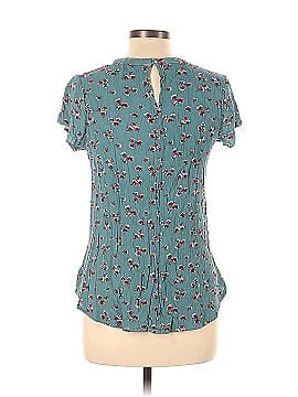 Wall Flower Short Sleeve Blouse (view 2)