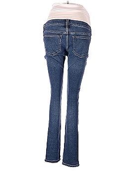 Madewell Maternity Side-Panel Skinny Jeans in Wendover Wash: Adjustable TENCEL&trade; Denim Edition (view 2)