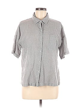 Hem & Thread Short Sleeve Button-Down Shirt (view 1)
