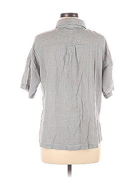 Hem & Thread Short Sleeve Button-Down Shirt (view 2)