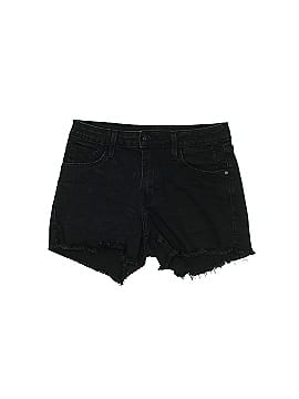 Just Black Denim Shorts (view 1)