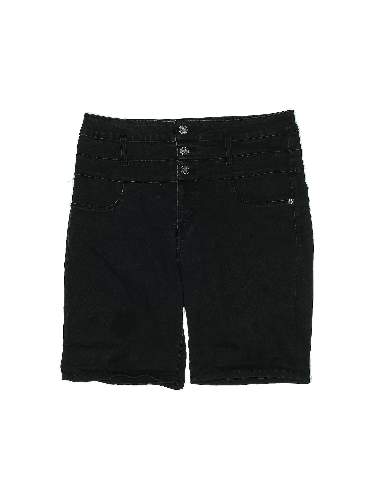 Roebuck & Co. Black Denim Shorts Size 10 58 off thredUP