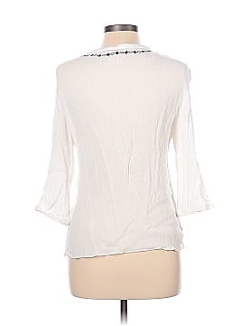 Pink Martini 3/4 Sleeve Blouse (view 2)