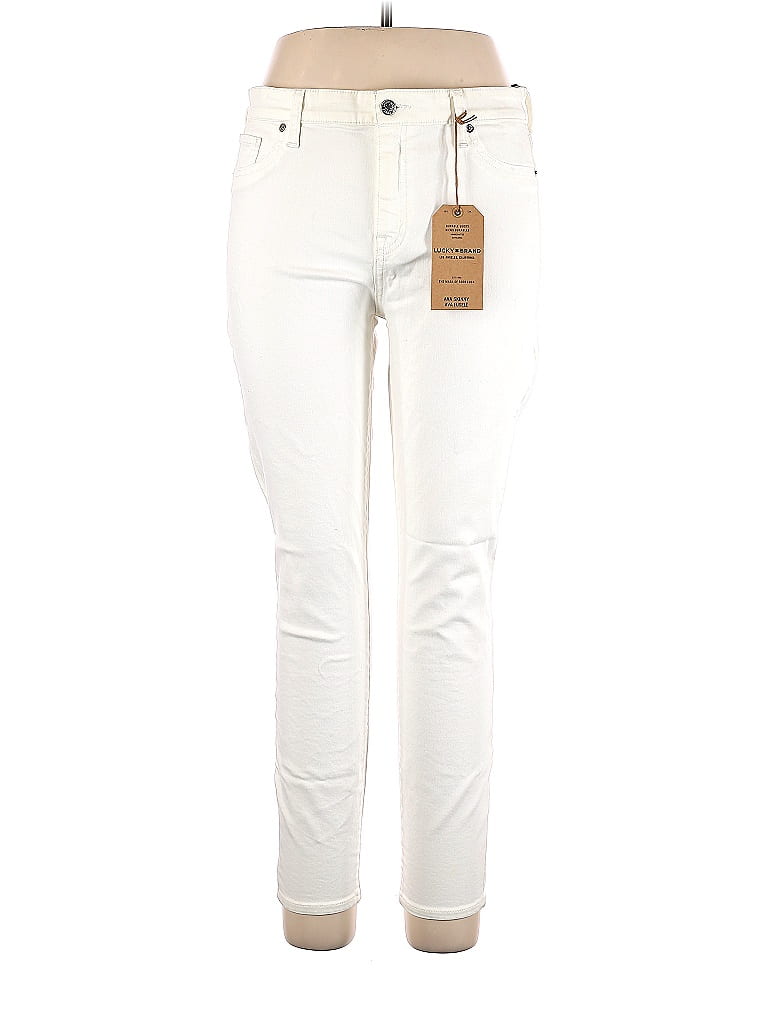 Lucky Brand White Jeans Size 14 69 off thredUP