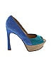 Aldo Color Block Ombre Blue Heels Size 38 (EU) - photo 1