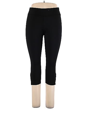 Flirtitude Black Active Pants Size 1X (Plus) - 36% off