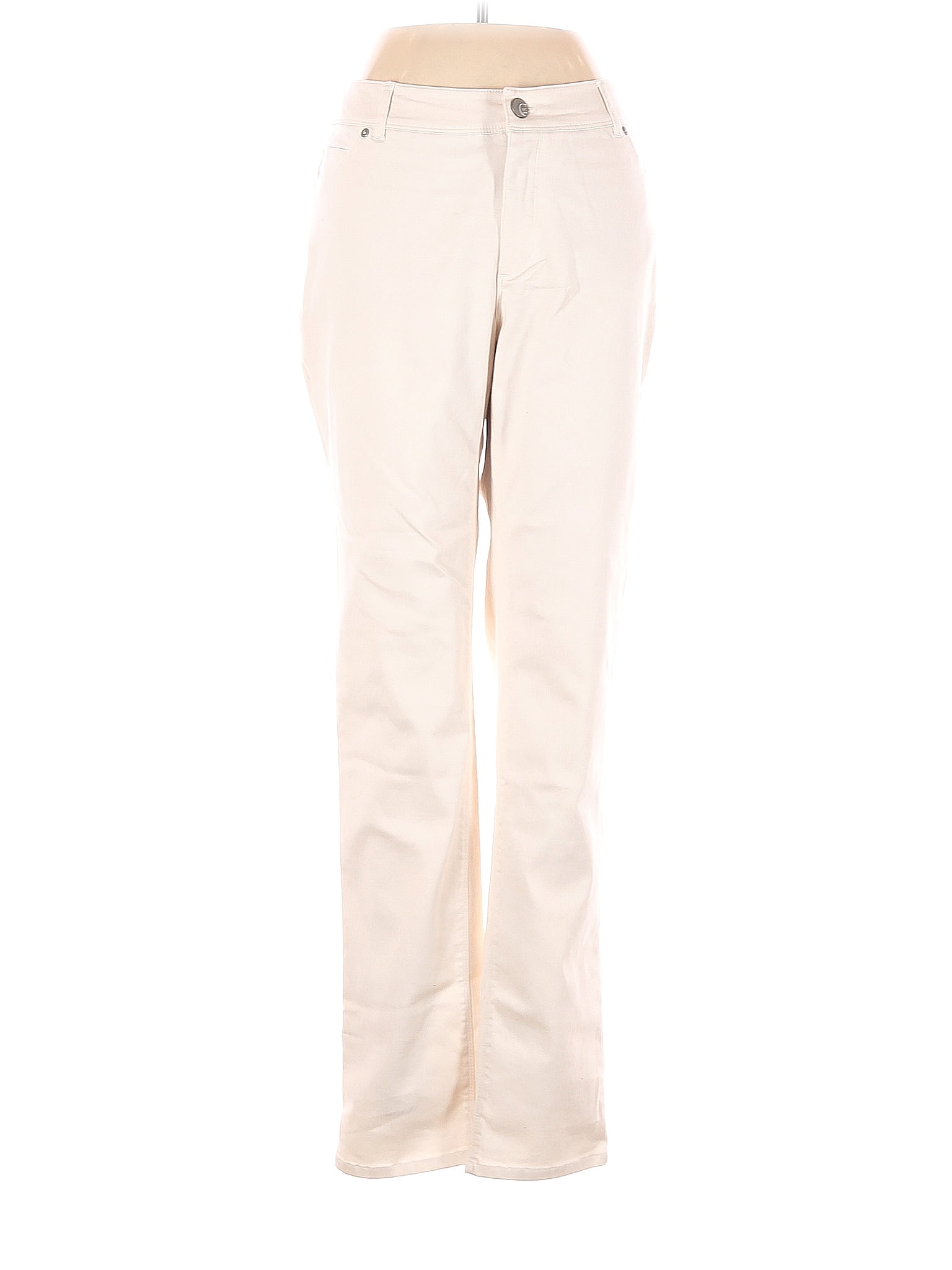 Cato Ivory Jeans Size 12 46 off thredUP