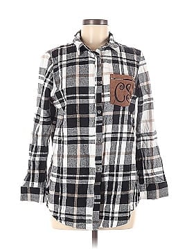 Marleylilly 3/4 Sleeve Button-Down Shirt (view 1)