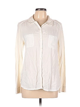 Ann Taylor LOFT Long Sleeve Button-Down Shirt (view 1)