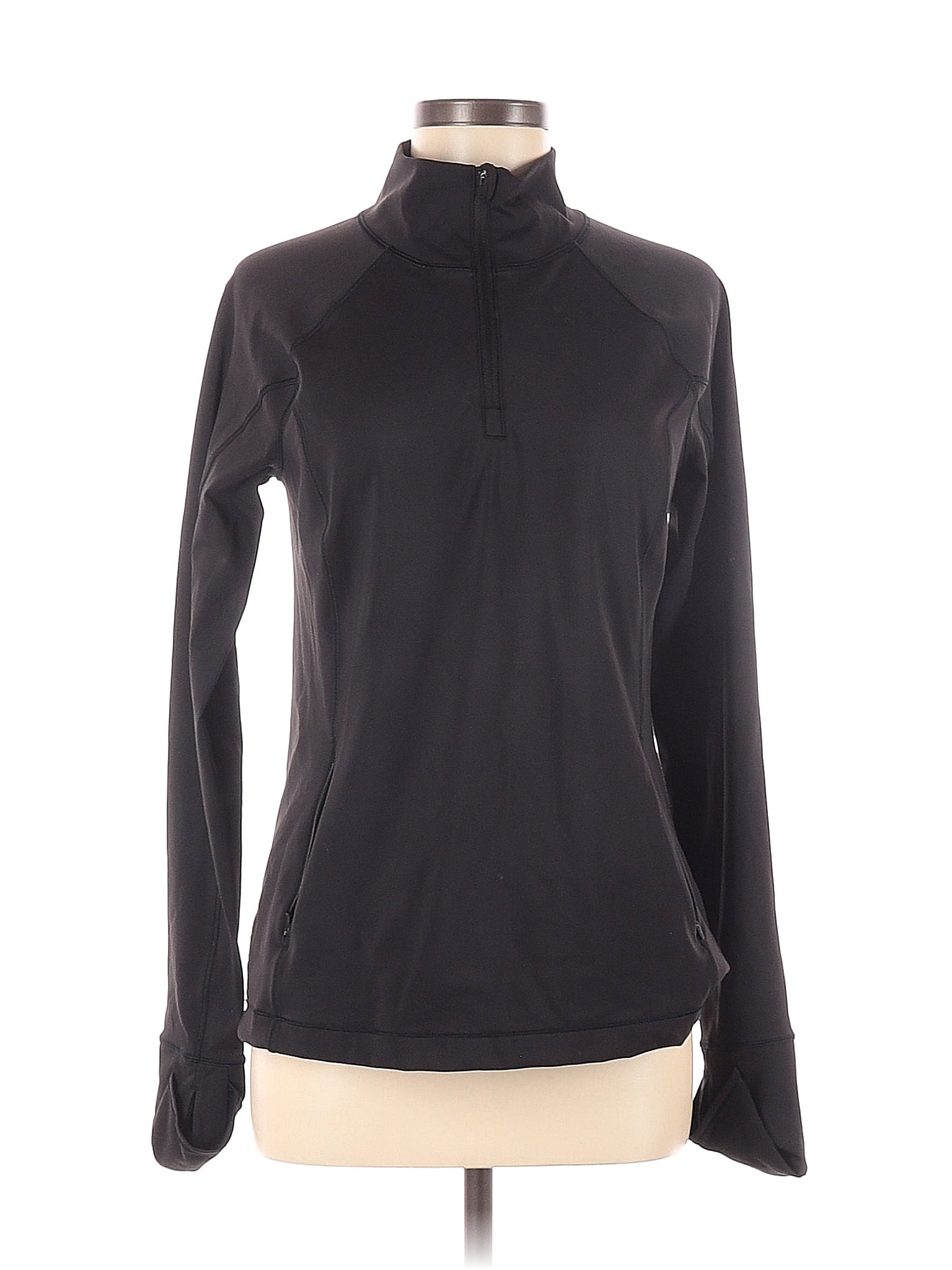 Athleta Black Track Jacket Size M - 63% off | thredUP