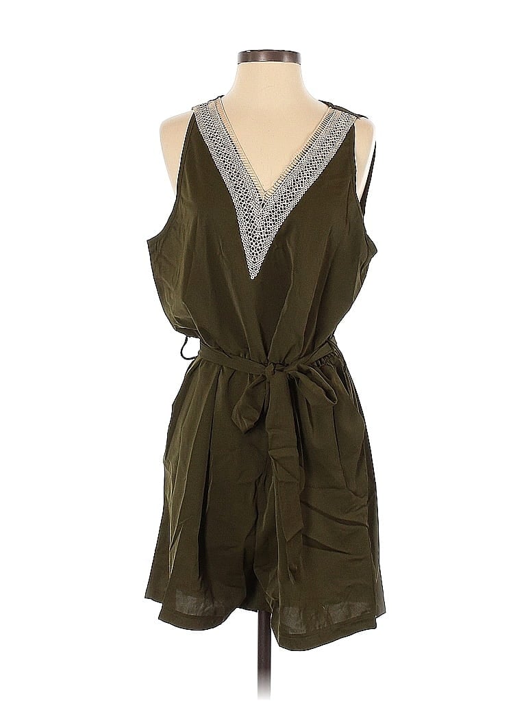 Beachsissi Solid Green Romper Size 1 - photo 1