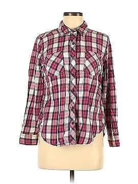 Faded Glory Long Sleeve Button-Down Shirt (view 1)