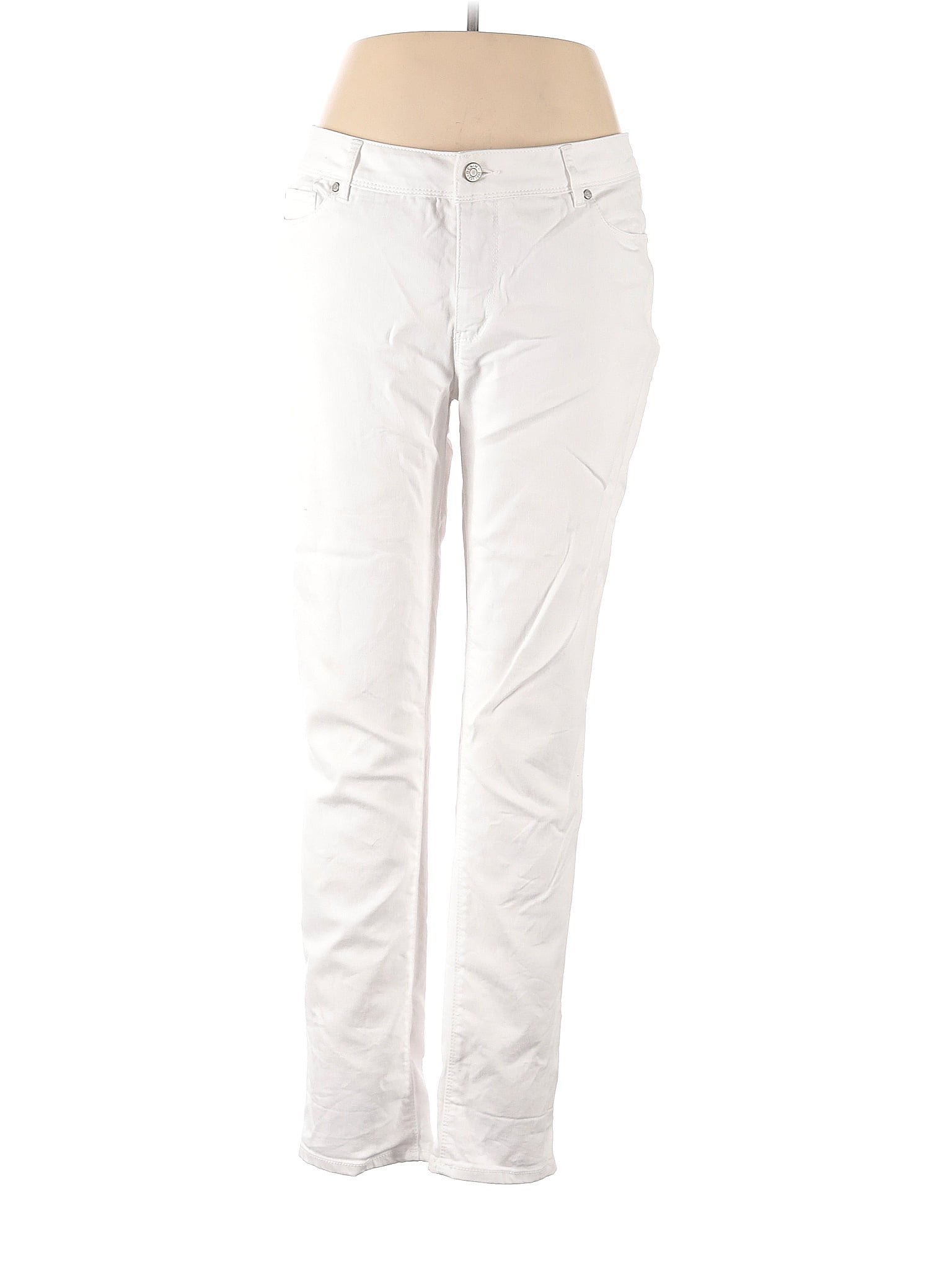 C established 1946 White Jeans Size 14 - 60% off | thredUP