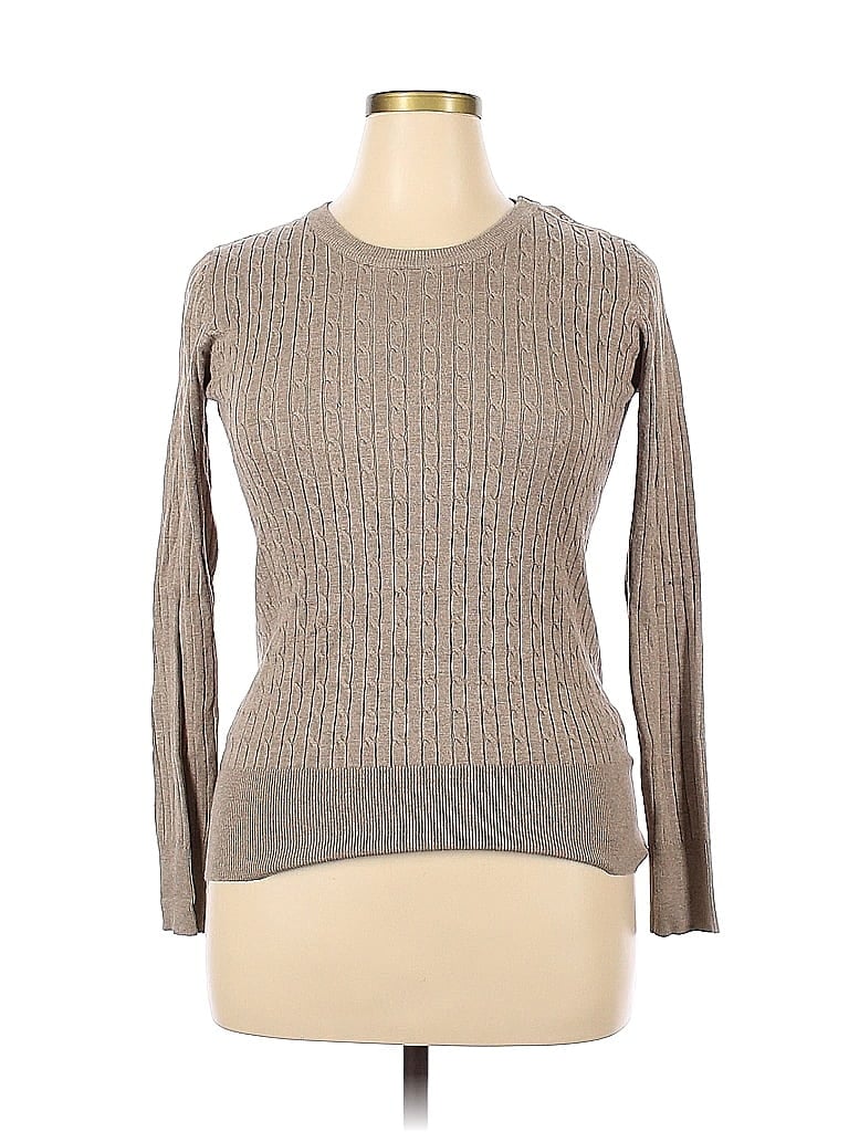 Cielo Tan Brown Pullover Sweater Size XL - photo 1