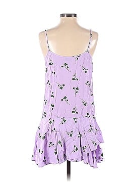 Thakoon Collective Purple Floral Slip Dress (view 2)