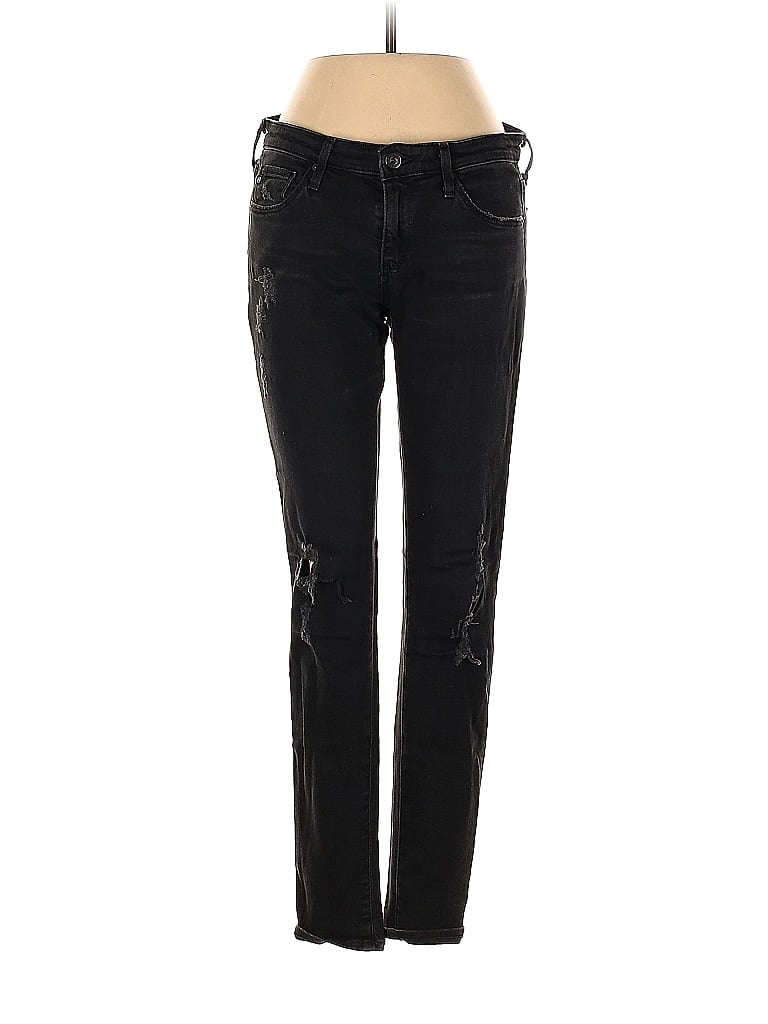 Pre-owned Adriano Goldschmied Jeans In Black