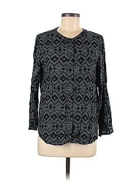 Banana Republic Factory Store Long Sleeve Blouse (view 1)