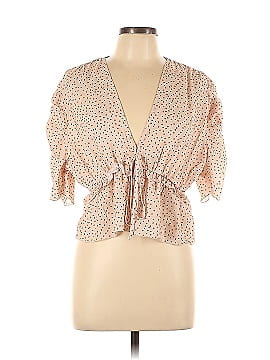 PrettyLittleThing Short Sleeve Blouse (view 1)