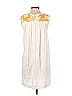 3.1 Phillip Lim Floral Motif Baroque Print Batik Graphic Ivory Casual Dress Size S - photo 2