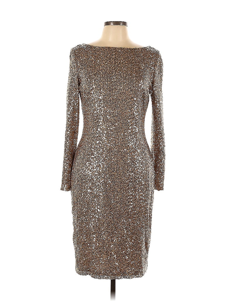 Lauren by Ralph Lauren 100% Nylon Gold Cocktail Dress Size 12 - 70% off ...