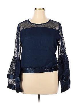 Marc Bouwer Unlimited Long Sleeve Blouse (view 1)