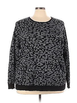 Nina Leonard Pullover Sweater (view 1)