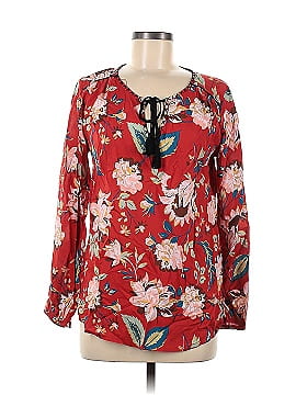 Feathers by Tolani Long Sleeve Blouse (view 1)